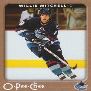 Willie Mitchell - 2006/2007 O Pee Chee Hockey Card